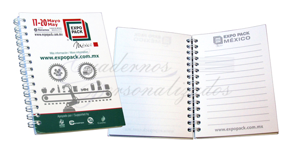 Cuaderno impreso personalizado